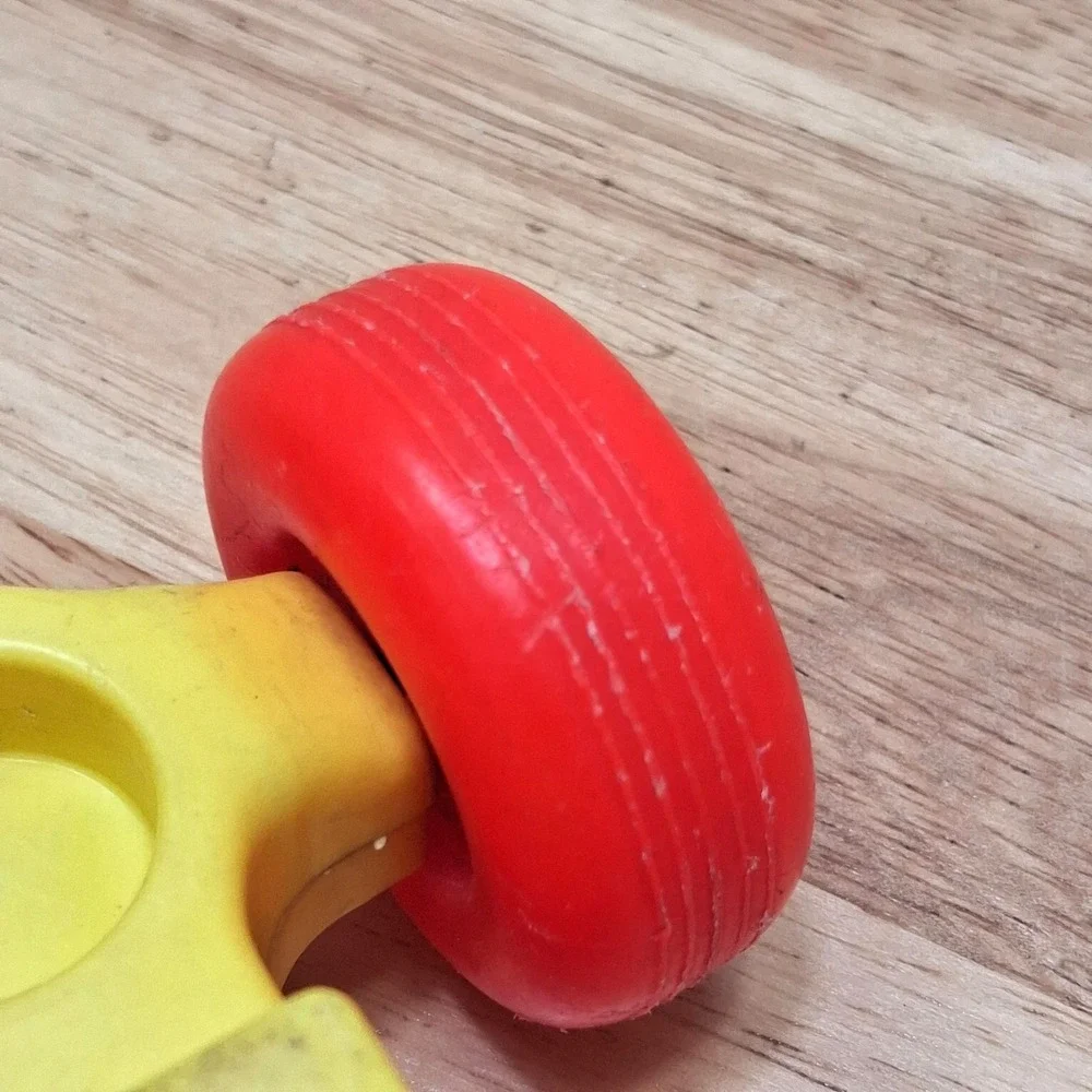 Fisher Price Little People Vehicle Lot Fire Truck Tractor Vintage Toy Cars